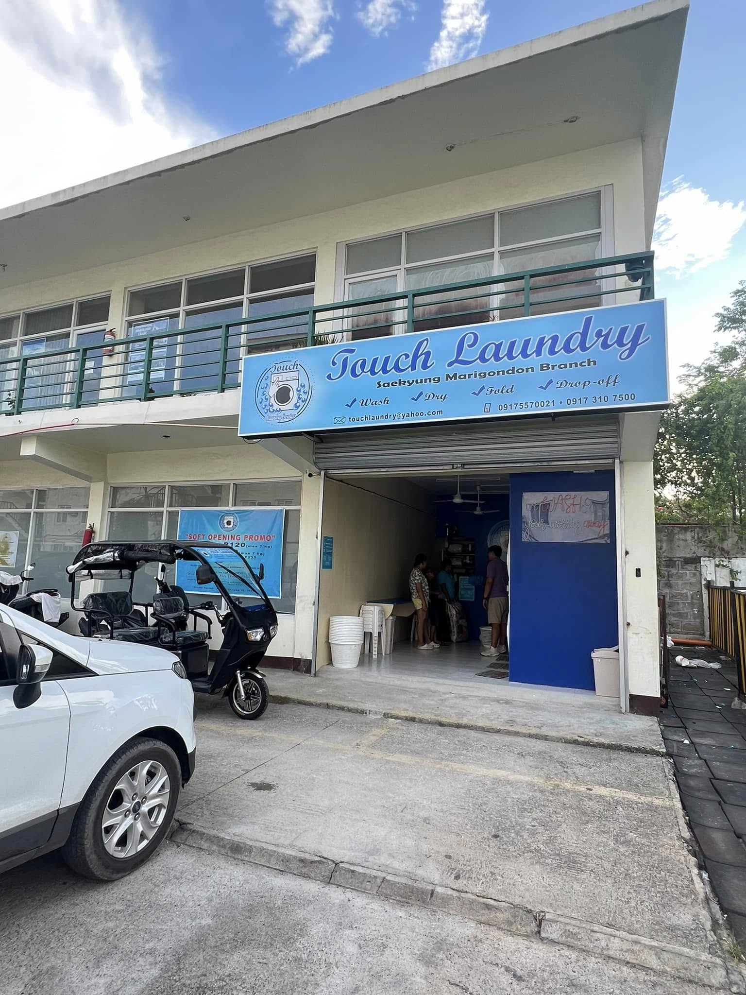 The Touch Laundry team at one of our branches